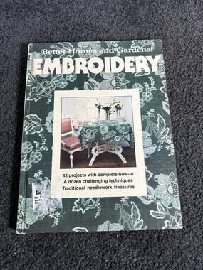 Better Homes and Gardens Embroidery Vintage 1970's Craft Instruction Book How-To